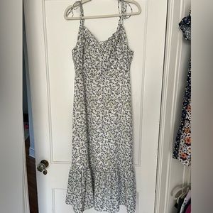 Aqua Midi Dress